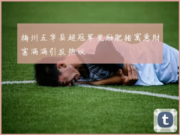 梅州五华县超冠军奖励肥猪寓意财富满满引发热议